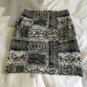 Cute patterned skirt